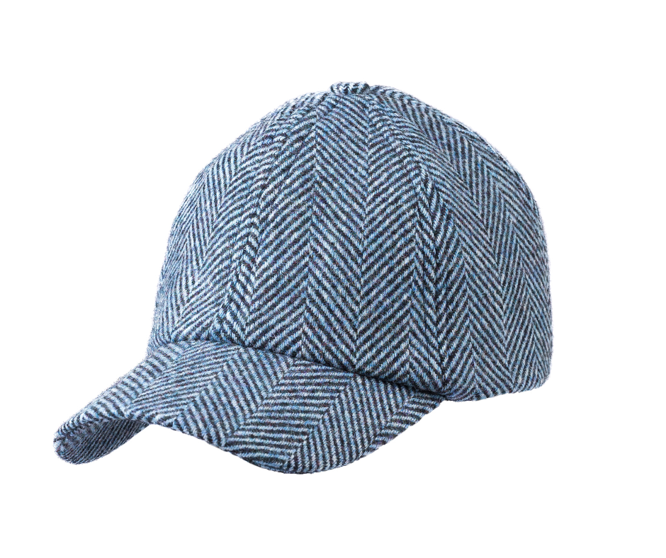 Tweed Baseball Cap Tweedie Helensburgh