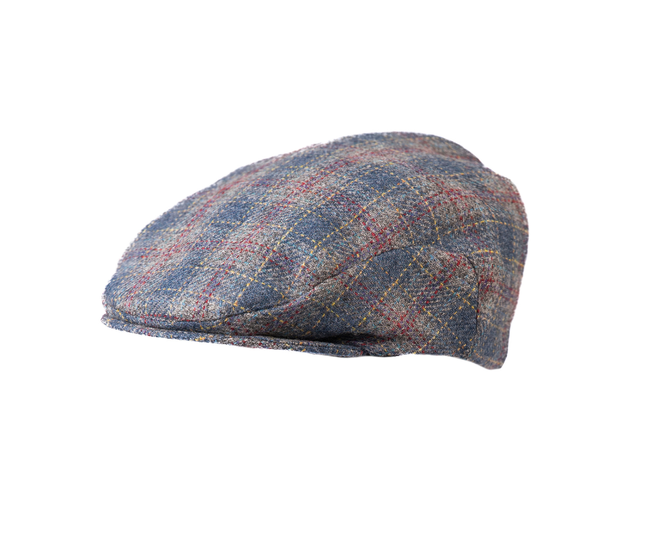 Tweed Flat Cap Handmade In Scotland Tweedie Helensburgh