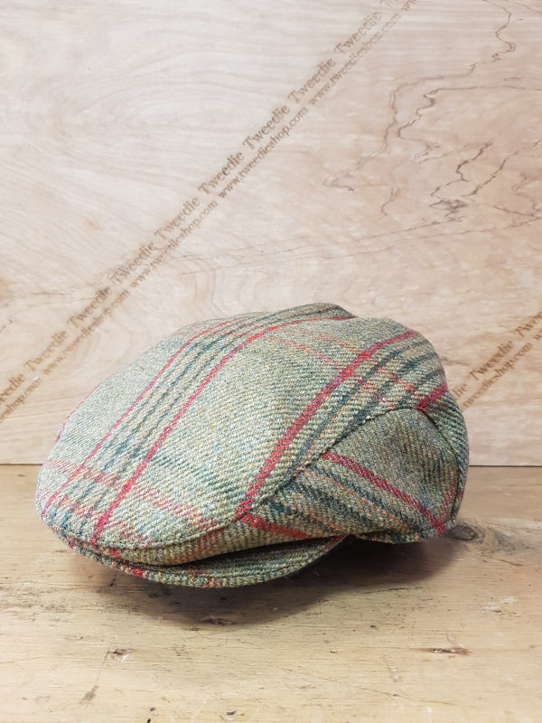 Tweed Flat Cap Handmade In Scotland
